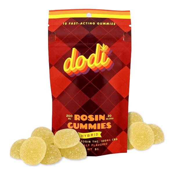 Hybrid Live Rosin Delta 9 Gummies – 200mg