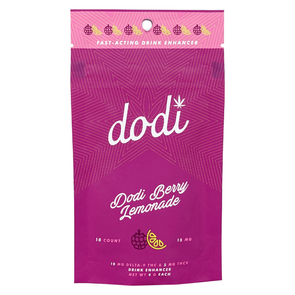 Delta 9 Drink Mix - dodi Berry Lemonade - 10 count