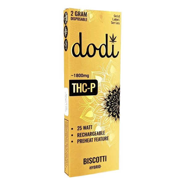 THC-P Disposable - Biscotti